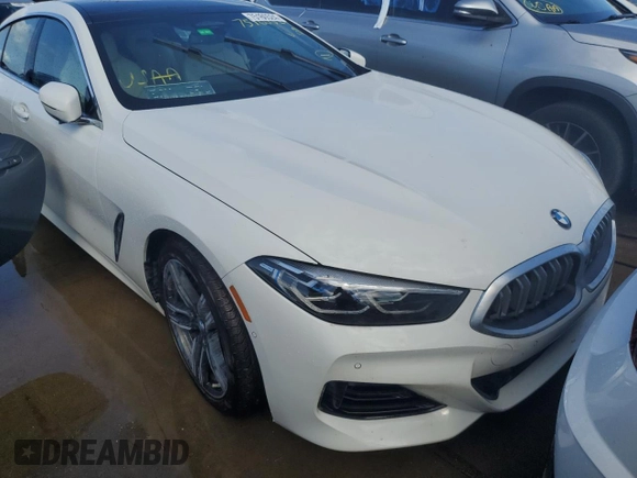 2024 BMW 8 Series 840i with VIN WBAGV2C08RCP56174, listed as a Copart auction lot 75160524 with 0 mi miles and Non Repairable. Bid and sale history available at carsss.com. Image 5.