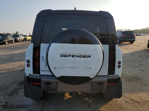 2024 Land Rover Defender X-Dynamic SE with VIN SALE2EEU0R2281574, listed as a Copart auction lot 64271554 with 8,097 mi miles and Salvage Title. Bid and sale history available at carsss.com. Image 6.