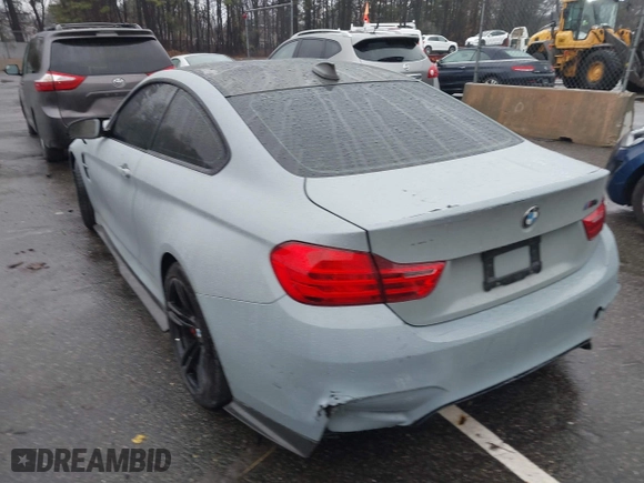 2017 BMW M4 with VIN WBS3R9C53HK709173, listed as a IAAI auction lot 41978162 with 105,427 mi miles. Bid and sale history available at carsss.com. Image 3.