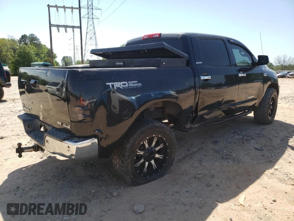 2010 Toyota Tundra Limited z VIN 5TFHW5F14AX146442, wystawiony jako Copart lot #53275735 z przebiegiem 261 468 mil mil oraz Szkoda całkowita • Salvage title. Historia ofert i sprzedaży dostępna na DreamBid. Obrazek 3.