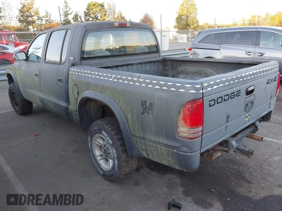 2000 Dodge Dakota Sport with VIN 1B7GG2AN7YS624989, listed as a IAAI auction lot 40820872 with Not Provided miles and . Bid and sale history available at carsss.com. Image 3.