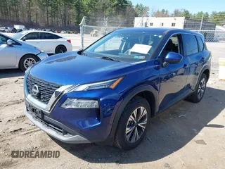 2022 Nissan Rogue SV with VIN 5N1BT3BB9NC709303, listed as a IAAI auction lot 42090732 with 21,455 mi miles. Bid and sale history available at carsss.com. Image 18.