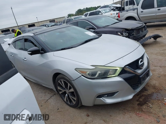 2016 Nissan Maxima SL with VIN 1N4AA6AP2GC386239, listed as a IAAI auction lot 41871290 with 175,941 mi miles and . Bid and sale history available at DreamBid. Image 1.