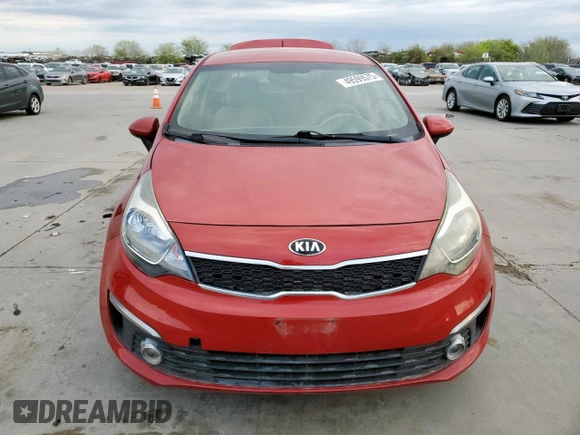 2017 Kia Rio EX with VIN KNADN4A30H6058618, listed as a Copart auction lot 49599575 with 97,654 mi miles and Salvage Title. Bid and sale history available at carsss.com. Image 5.