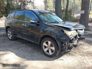 2012 Acura MDX Tech/Entertainment Pkg with VIN 2HNYD2H42CH527025, listed as a IAAI auction lot 41642926 with 140,876 mi miles. Bid and sale history available at carsss.com. Image 1.