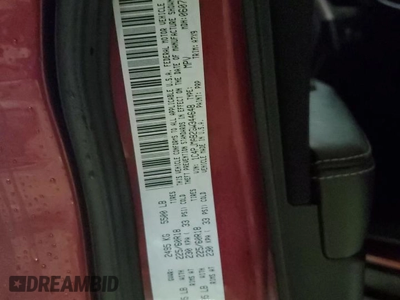 2016 Jeep Cherokee Altitude с VIN 1C4PJMAB2GW344648, выставлен на аукционе Copart как лот 84951044 с пробегом 103 032 миль миль и Списание • Salvage title. История ставок и продаж доступна на DreamBid. Изображение 15.