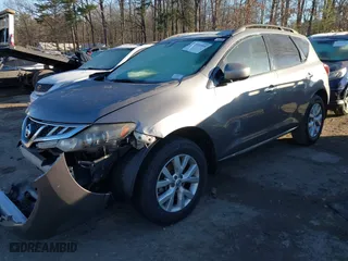 2011 Nissan Murano SV with VIN JN8AZ1MW7BW154028, listed as a IAAI auction lot 41251595 with 205,097 mi miles. Bid and sale history available at carsss.com. Image 2.