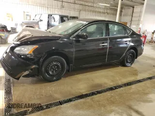 2014 Nissan Sentra SV z VIN 3N1AB7APXEY303306, wystawiony jako Copart lot #60627185 z przebiegiem 175 662 mil mil oraz Szkoda całkowita • Salvage title. Historia ofert i sprzedaży dostępna na DreamBid. Obrazek 1.