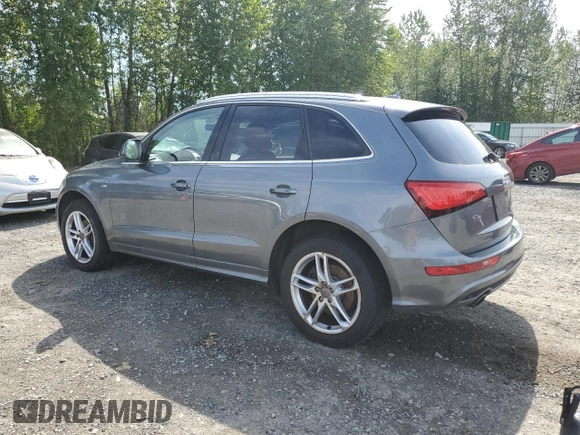 2013 Audi Q5 Premium Plus with VIN WA1DGAFP6DA065811, listed as a Copart auction lot 58220775 with 124,898 mi miles and Clean title. Bid and sale history available at DreamBid. Image 2.