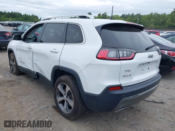 2019 Jeep Cherokee Limited z VIN 1C4PJMDN1KD251257, wystawiony jako IAAI lot #42315288 z przebiegiem 82 810 mil mil oraz . Historia ofert i sprzedaży dostępna na DreamBid. Obrazek 3.