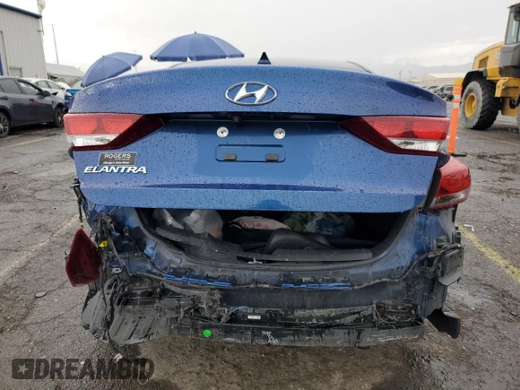 2017 Hyundai Elantra Limited z VIN 5NPD84LF0HH072770, wystawiony jako Copart lot #55665015 z przebiegiem 70 485 mil mil oraz Szkoda całkowita • Salvage title. Historia ofert i sprzedaży dostępna na DreamBid. Obrazek 6.