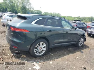 2017 Jaguar F-Pace 35t Prestige with VIN SADCK2BV5HA885091, listed as a Copart auction lot 59938185 with 70,648 mi miles and Salvage title. Bid and sale history available at DreamBid. Image 3.