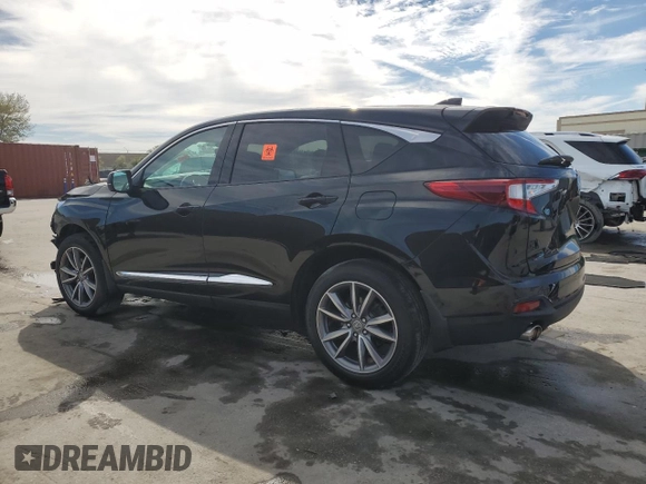 2021 Acura RDX w/Technology Package with VIN 5J8TC2H53ML028607, listed as a Copart auction lot 48117465 with 48,670 mi miles and Salvage Title. Bid and sale history available at carsss.com. Image 2.