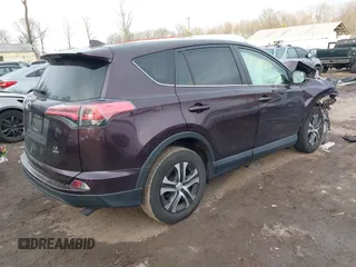 2018 Toyota RAV4 LE with VIN 2T3BFREV1JW759947, listed as a IAAI auction lot 41349336 with 54,439 mi miles. Bid and sale history available at carsss.com. Image 4.