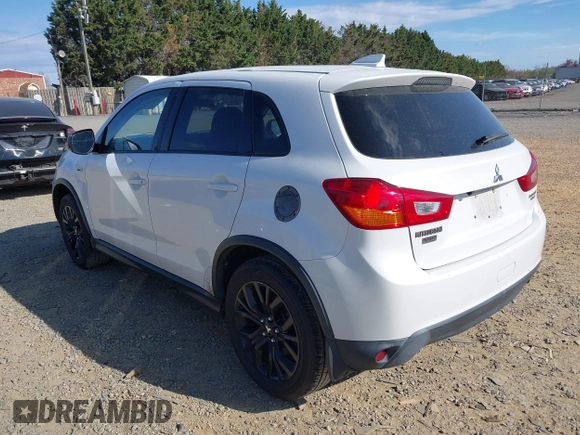 2017 Mitsubishi Outlander Sport ES 2.0 with VIN JA4AR3AU9HZ068585, listed as a IAAI auction lot 41914883 with 173,378 mi miles. Bid and sale history available at carsss.com. Image 3.