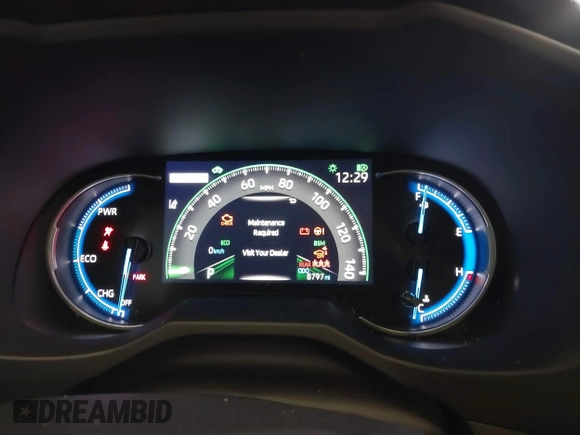 2024 Toyota RAV4 Hybrid XLE Premium with VIN JTMB6RFV5RD148973, listed as a IAAI auction lot 41516422 with 8,797 mi miles. Bid and sale history available at carsss.com. Image 7.