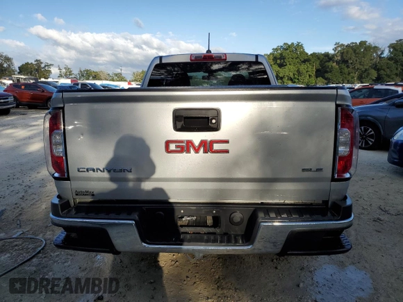 2018 GMC Canyon 2WD SLE with VIN 1GTH5CEA2J1136164, listed as a Copart auction lot 76719444 with 23,974 mi miles and Non Repairable. Bid and sale history available at carsss.com. Image 6.
