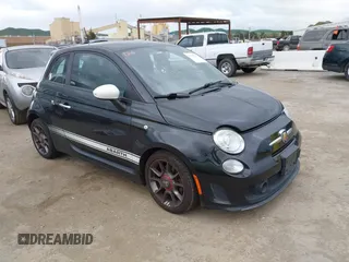 2012 FIAT 500 Abarth z VIN 3C3CFFFH0CT382036, wystawiony jako IAAI lot #41789451 z przebiegiem 148 398 mil mil oraz . Historia ofert i sprzedaży dostępna na DreamBid. Obrazek 1.