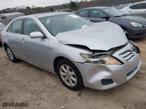 2010 Toyota Camry with VIN 4T1BF3EK0AU089321, listed as a IAAI auction lot 41524565 with 112,025 mi miles. Bid and sale history available at carsss.com. Image 1.