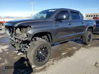 2017 Toyota Tundra Platinum z VIN 5TFAW5F16HX614411, wystawiony jako Copart lot #43986445 z przebiegiem 93 457 mil mil oraz Szkoda całkowita • Salvage title. Historia ofert i sprzedaży dostępna na DreamBid. Obrazek 1.