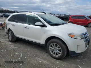 2011 Ford Edge SEL with VIN 2FMDK3JC7BBB47631, listed as a Copart auction lot 49497585 with 158,768 mi miles and Clean Title. Bid and sale history available at carsss.com. Image 4.