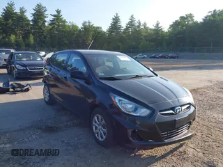 2013 Hyundai Accent GS with VIN KMHCT5AE7DU083576, listed as a IAAI auction lot 42693108 with 100,741 mi miles and . Bid and sale history available at DreamBid. Image 1.