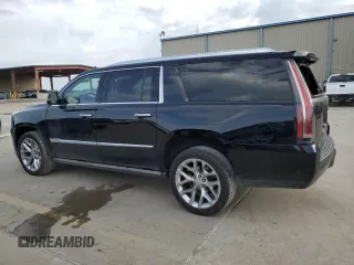 2017 Cadillac Escalade ESV Premium Luxury z VIN 1GYS4JKJ0HR325810, wystawiony jako Copart lot #50097365 z przebiegiem 114 519 mil mil oraz Szkoda całkowita • Salvage title. Historia ofert i sprzedaży dostępna na DreamBid. Obrazek 2.