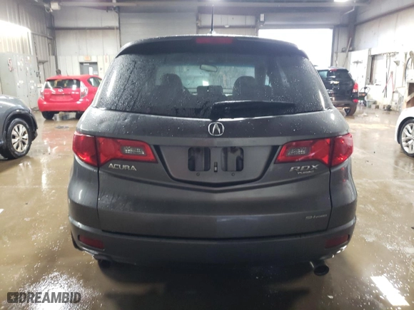 2009 Acura RDX Tech Pkg with VIN 5J8TB18519A007321, listed as a Copart auction lot 86712634 with 242,450 mi miles and Salvage Title. Bid and sale history available at carsss.com. Image 6.