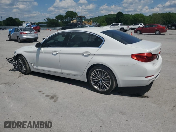 2019 BMW 5 Series 530i z VIN WBAJA5C59KWW41067, wystawiony jako Copart lot #54488765 z przebiegiem 59 578 mil mil oraz Szkoda całkowita • Salvage title. Historia ofert i sprzedaży dostępna na DreamBid. Obrazek 2.