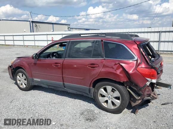 2012 Subaru Outback Limited with VIN 4S4BRBKC6C3231226, listed as a Copart auction lot 56173025 with Not provided miles and Salvage title. Bid and sale history available at DreamBid. Image 2.