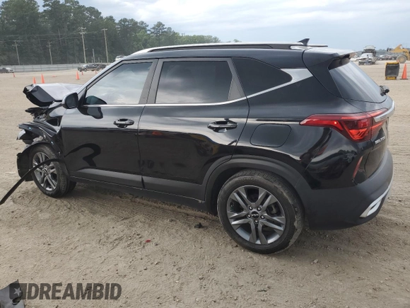 2022 Kia Seltos S with VIN KNDEU2AA1N7289689, listed as a Copart auction lot 60282095 with 55,215 mi miles and Salvage title. Bid and sale history available at DreamBid. Image 2.