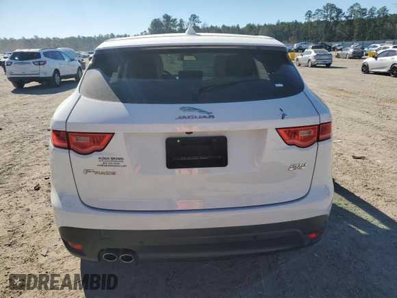 2018 Jaguar F-Pace 20d Premium with VIN SADCJ2FN1JA253742, listed as a Copart auction lot 86986914 with 144,223 mi miles and Salvage title. Bid and sale history available at DreamBid. Image 6.