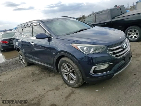 2017 Hyundai Santa Fe Sport 2.4L with VIN 5XYZUDLB2HG497655, listed as a Copart auction lot 50684095 with 155,368 mi miles and Salvage Title. Bid and sale history available at carsss.com. Image 12.