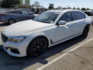 2019 BMW 7 Series 740i с VIN WBA7E2C5XKB218468, выставлен на аукционе Copart как лот 53995915 с пробегом 59 410 миль миль и Списание • Salvage title. История ставок и продаж доступна на DreamBid. Изображение 1.