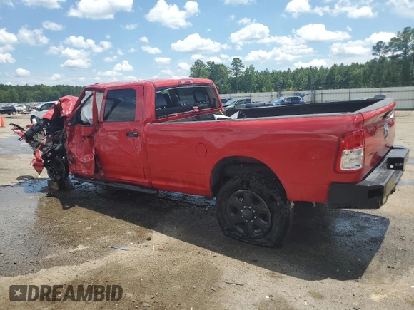 2020 Ram 2500 Tradesman with VIN 3C6UR5HJ6LG307875, listed as a Copart auction lot 61817854 with 0 mi miles and Non Repairable. Bid and sale history available at carsss.com. Image 2.