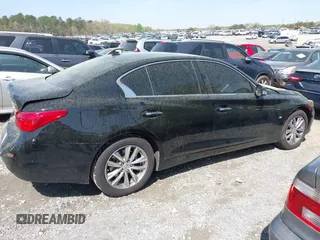 2014 Infiniti Q50 Sport with VIN JN1BV7ARXEM693887, listed as a IAAI auction lot 41916223 with 149,084 mi miles and . Bid and sale history available at carsss.com. Image 13.