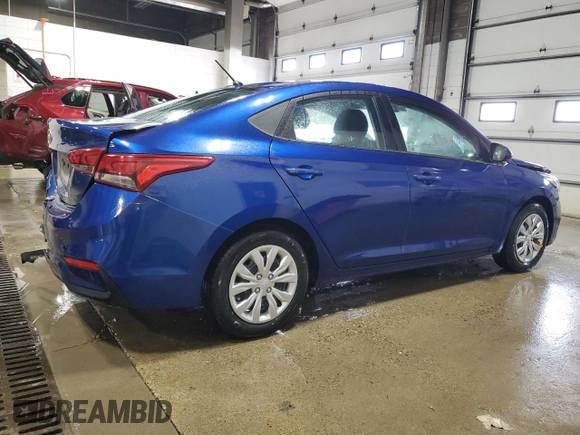 2021 Hyundai Accent SE with VIN 3KPC24A65ME147428, listed as a Copart auction lot 50730725 with 49,071 mi miles and Salvage title. Bid and sale history available at DreamBid. Image 3.