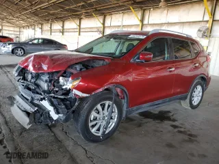 2018 Nissan Rogue SV with VIN 5N1AT2MT6JC768329, listed as a Copart auction lot 53344575 with 60,676 mi miles and Salvage Title. Bid and sale history available at carsss.com. Image 1.