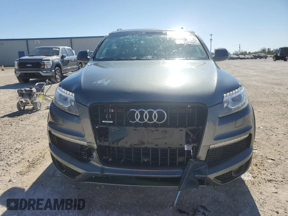 2014 Audi Q7 Prestige z VIN WA1WMAFE9ED004906, wystawiony jako Copart lot #82362564 z przebiegiem 53 101 mil mil oraz Szkoda całkowita • Salvage title. Historia ofert i sprzedaży dostępna na DreamBid. Obrazek 5.