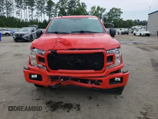 2020 Ford F-150 XL with VIN 1FTEX1CP5LFB98592, listed as a Copart auction lot 54707715 with 108,369 mi miles and Salvage title. Bid and sale history available at DreamBid. Image 5.