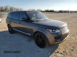 2017 Land Rover Range Rover z VIN SALGS5FE4HA326388, wystawiony jako Copart lot #41847525 z przebiegiem 122 029 mil mil oraz Czysty tytuł • Clean title. Historia ofert i sprzedaży dostępna na DreamBid. Obrazek 4.