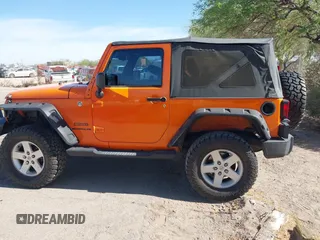 2012 Jeep Wrangler Sport with VIN 1C4AJWAG1CL178406, listed as a IAAI auction lot 42300522 with 110,767 mi miles and . Bid and sale history available at DreamBid. Image 14.