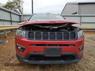 2021 Jeep Compass Altitude with VIN 3C4NJCBB7MT597532, listed as a Copart auction lot 51408535 with 87,085 mi miles and Salvage title. Bid and sale history available at DreamBid. Image 5.