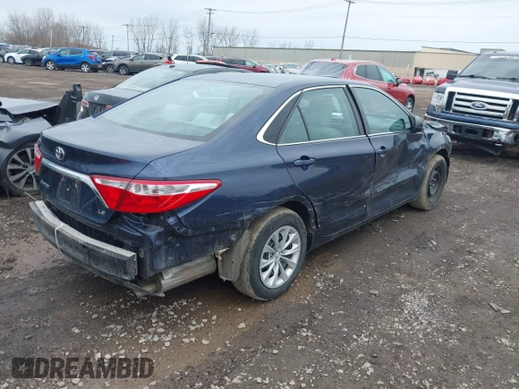 2017 Toyota Camry XLE with VIN 4T1BF1FK6HU803093, listed as a IAAI auction lot 42030986 with 134,883 mi miles. Bid and sale history available at carsss.com. Image 4.