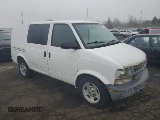 2003 Chevrolet Astro Cargo Van with VIN 1GCDL19X53B144974, listed as a Copart auction lot 87930935 with 0 mi miles and Clean Title. Bid and sale history available at carsss.com. Image 4.