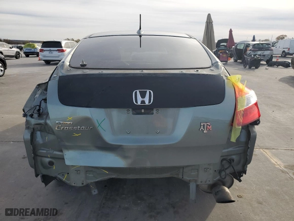 2011 Honda Accord Crosstour EX-L with VIN 5J6TF1H54BL000967, listed as a Copart auction lot 84730084 with 126,341 mi miles and Salvage Title. Bid and sale history available at carsss.com. Image 6.
