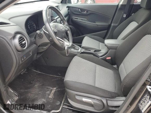 2018 Hyundai Kona SEL with VIN KM8K22AA5JU105130, listed as a Copart auction lot 54621125 with 81,625 mi miles and Salvage Title. Bid and sale history available at DreamBid. Image 7.