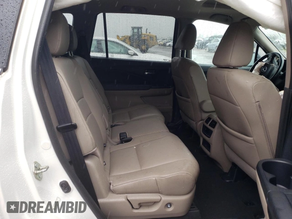 2016 Honda Pilot EX-L with VIN 5FNYF5H79GB030321, listed as a Copart auction lot 45589745 with Not Provided miles and Salvage Title. Bid and sale history available at DreamBid. Image 10.