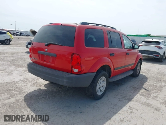 2005 Dodge Durango SXT with VIN 1D4HD38N45F570048, listed as a IAAI auction lot 41802569 with 187,135 mi miles. Bid and sale history available at carsss.com. Image 4.