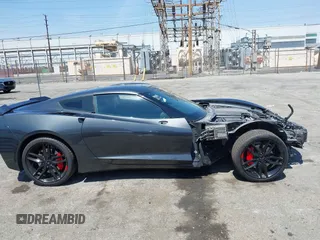 2019 Chevrolet Corvette 1LT with VIN 1G1YB2D70K5100470, listed as a IAAI auction lot 42010952 with 47,730 mi miles and . Bid and sale history available at DreamBid. Image 14.
